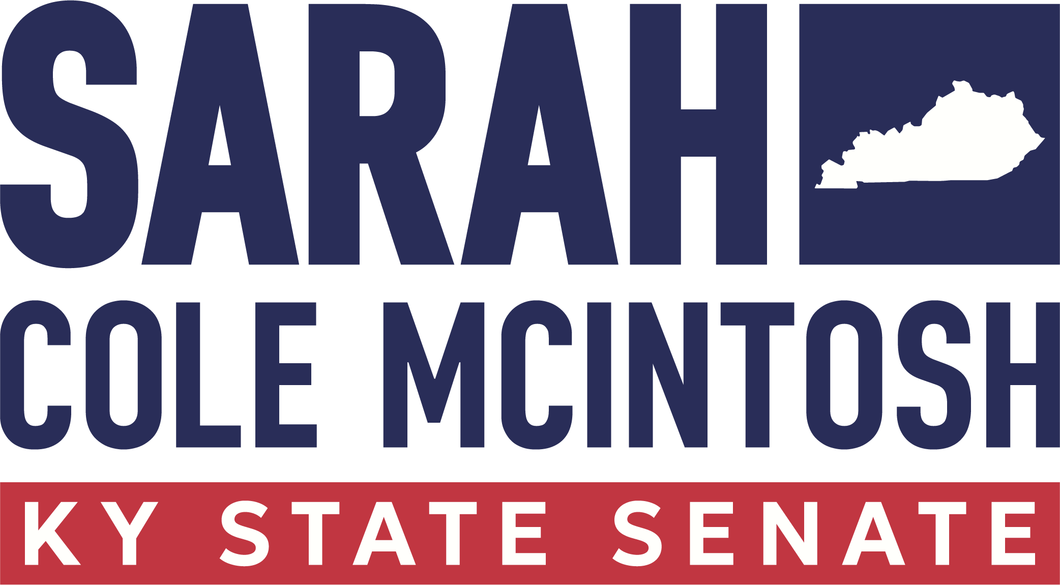 Sarah Cole McIntosh for Kentucky State Senate District 36 logo